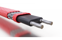 Температура и мощность греющего кабеля