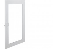 Дверь прозрачная для щитка VA36B // Hager - Volta (Метал - Белый)
