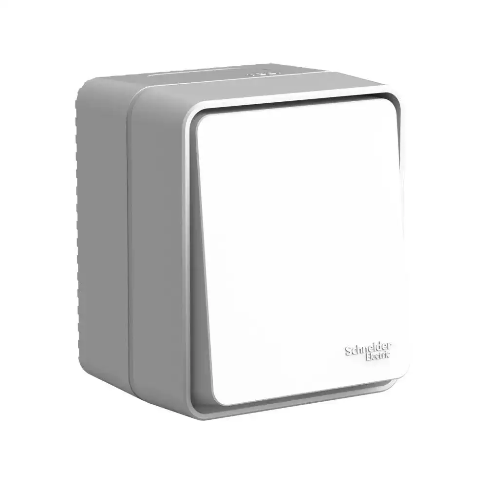 ATN543061 AtlasDesign PROFI IP54 О/У 1-клавишный ПЕРЕКЛЮЧАТЕЛЬ 10 АХ, СЕРЫЙ - фото, цена в Минске