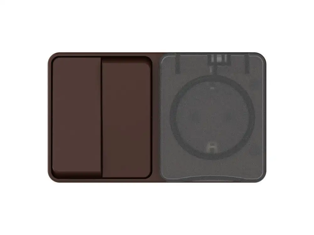 ATN546074 AtlasDesign PROFI IP54 О/У БЛОК: РОЗ. з/к со шт. 16А, ВЫКЛ.2-клав.10А, КОРИЧНЕВЫЙ - фото, цена в Минске