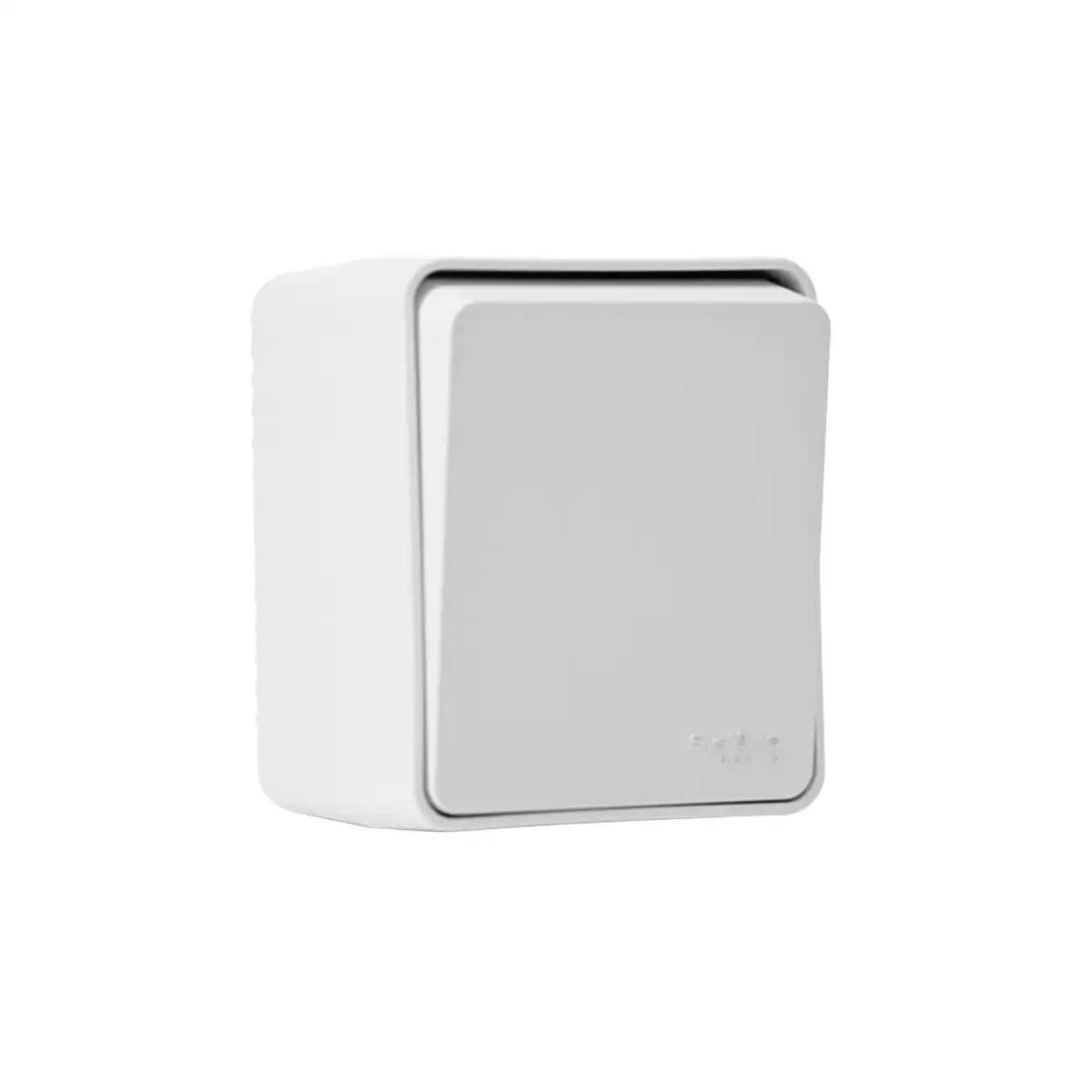 ATLASDESIGN PROFI IP54 О/У 1-клавишный ВЫКЛЮЧАТЕЛЬ КНОПОЧНЫЙ, сх.1, 10А, БЕЛЫЙ - фото, цена в Минске