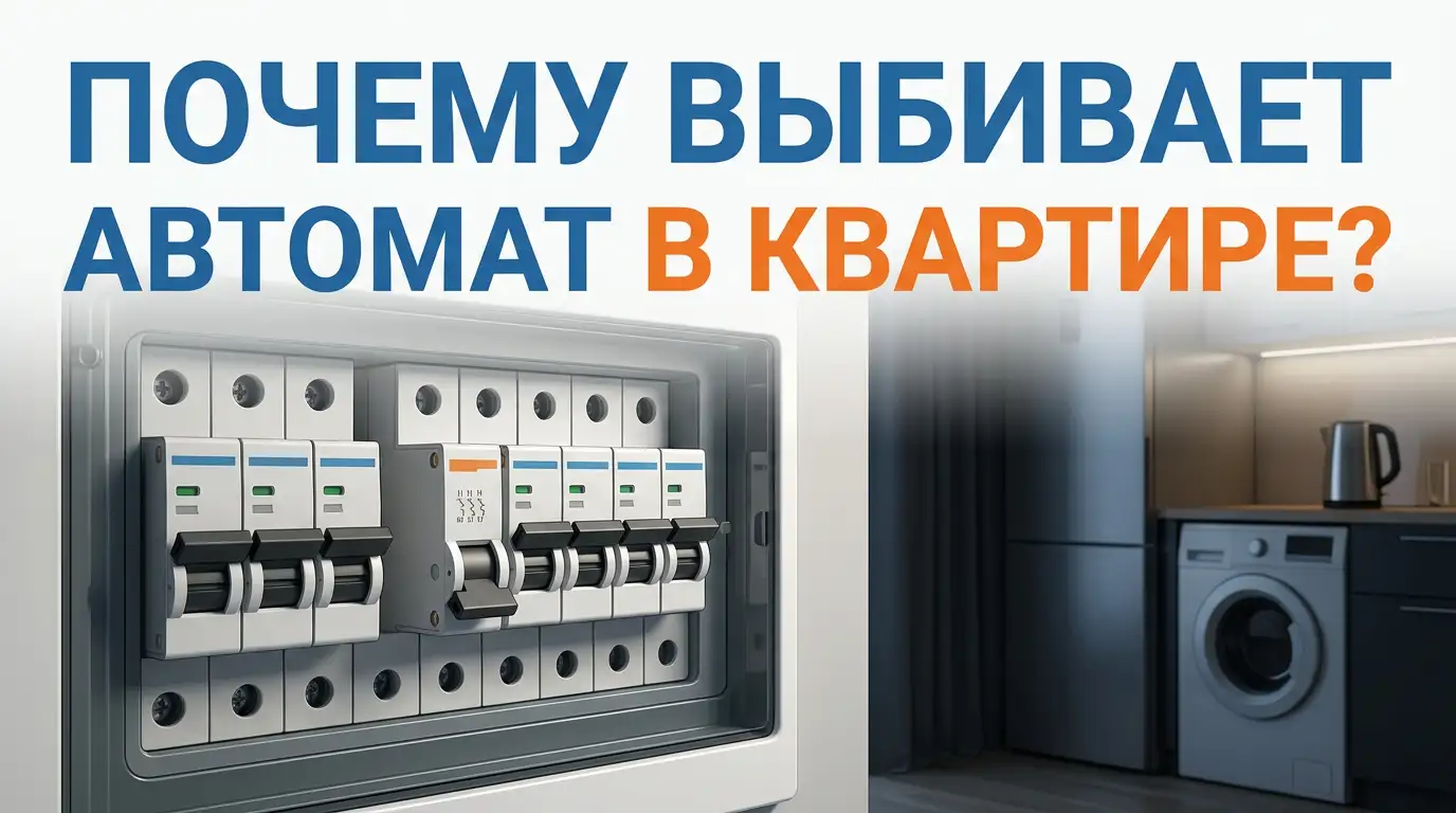Почему выбивает автомат в квартире: причины и что делать