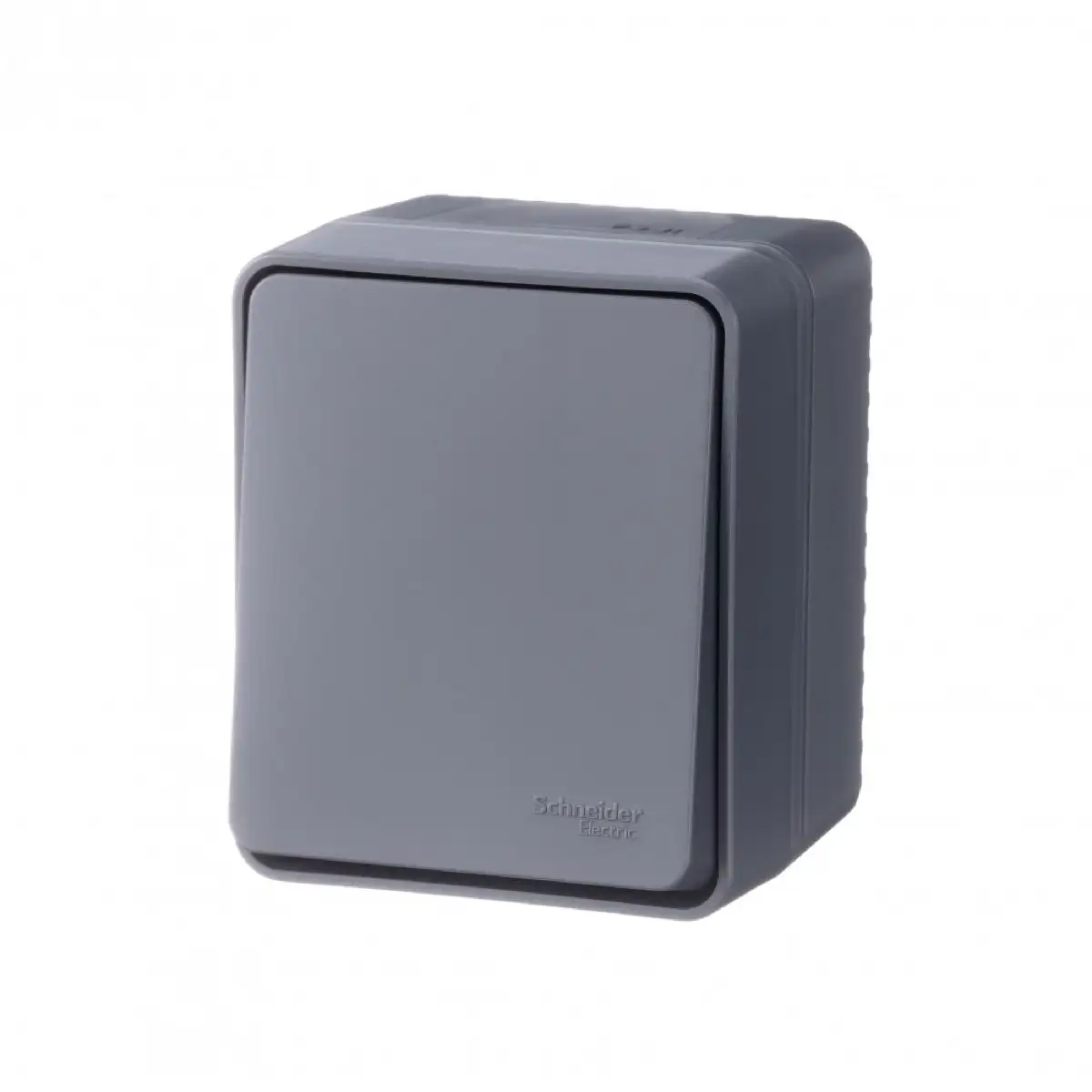 ATLASDESIGN PROFI IP54 О/У 1-клавишный ПЕРЕКЛЮЧАТЕЛЬ, сх.6, 10АХ, АНТРАЦИТ - фото, цена в Минске