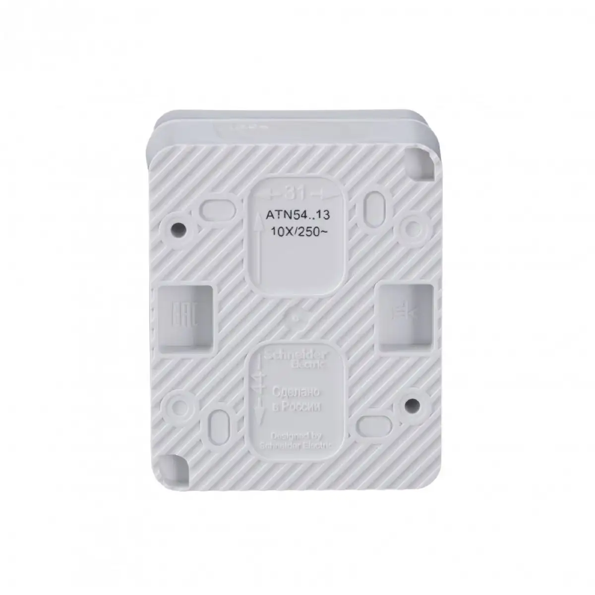 ATLASDESIGN PROFI IP54 О/У 1-клавишный ВЫКЛЮЧАТЕЛЬ с подсветкой, сх.1а, 10АХ, БЕЛЫЙ - фото, цена в Минске