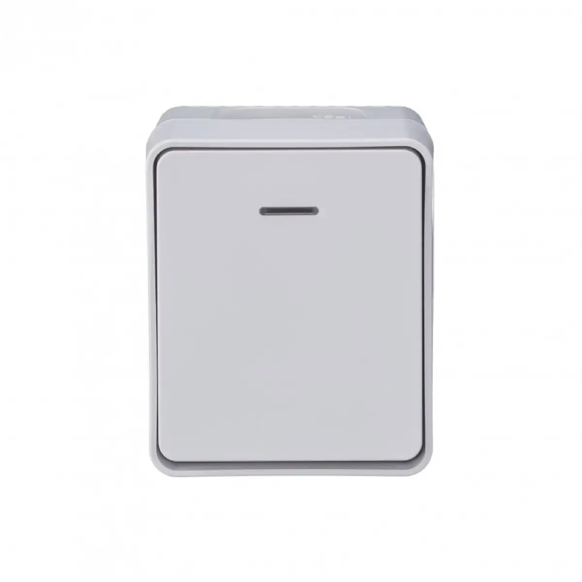 ATLASDESIGN PROFI IP54 О/У 1-клавишный ВЫКЛЮЧАТЕЛЬ с подсветкой, сх.1а, 10АХ, БЕЛЫЙ - фото, цена в Минске