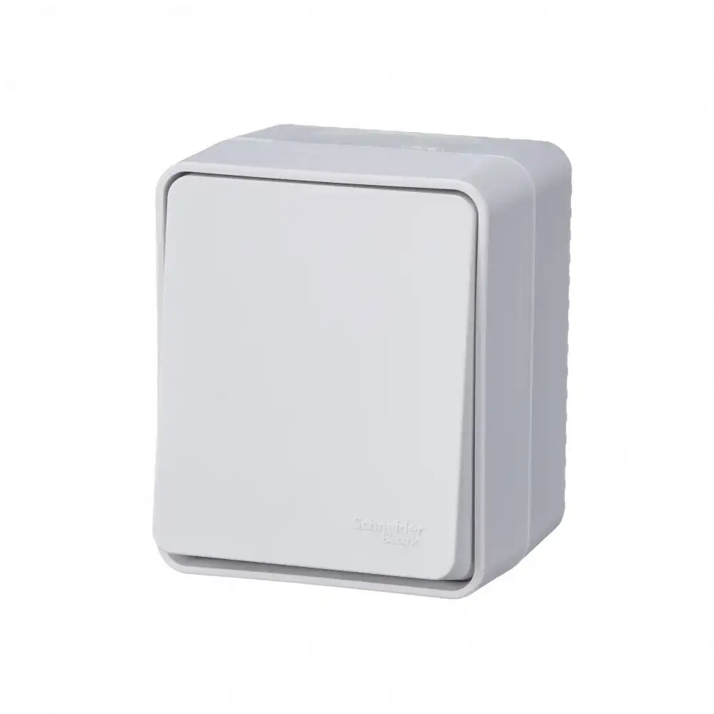 ATLASDESIGN PROFI IP54 О/У 1-клавишный ПЕРЕКЛЮЧАТЕЛЬ, сх.6, 10АХ, БЕЛЫЙ - фото, цена в Минске