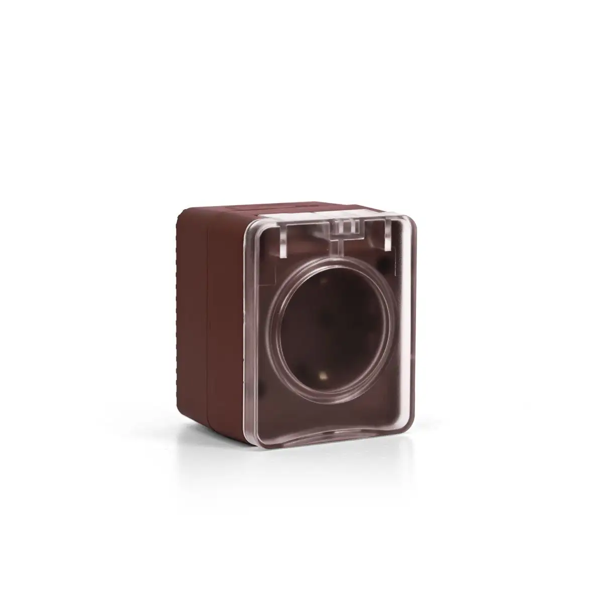 ATN546045 AtlasDesign PROFI IP54 О/У РОЗЕТКА с заземлением со шторками 16А 250В, КОРИЧНЕВЫЙ - фото, цена в Минске