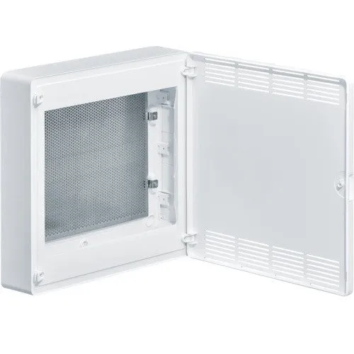 VS218PZF Щит наружный Multimedia, глухая дверца (377х390х99), Class II, IP 40 // Hager - Golf (Цвет - Белый)