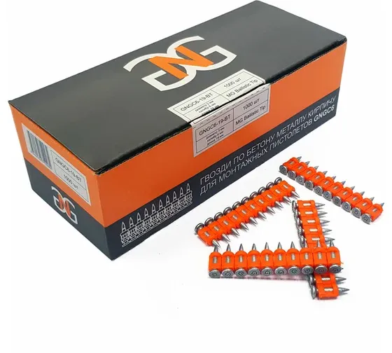 Гвозди по бетону, металлу и кирпичу GNG C6-17-BT-1000