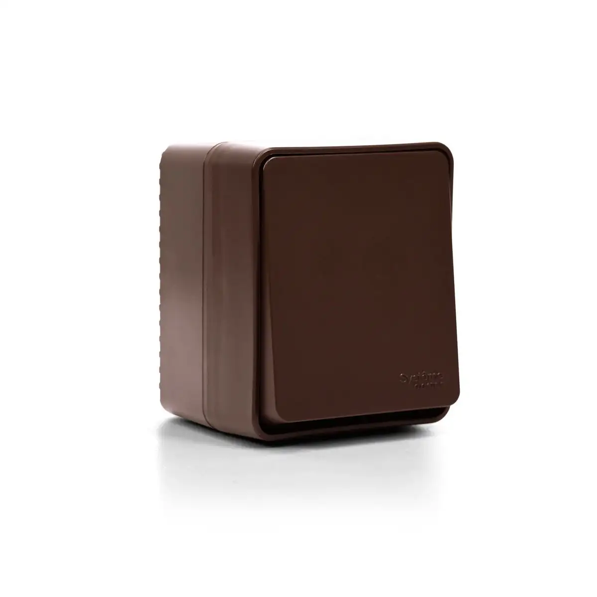 ATN546011 AtlasDesign PROFI IP54 О/У 1-клавишный ВЫКЛЮЧАТЕЛЬ 10 АХ, КОРИЧНЕВЫЙ - фото, цена в Минске